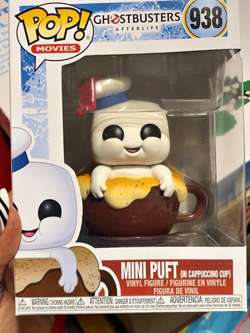 Funko Pop! Movies: Ghostbusters: Afterlife - Mini Puft (In Cappuccino Cup) #938